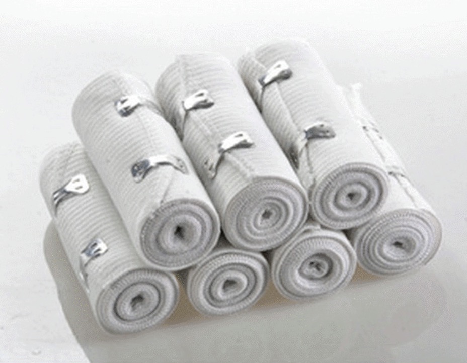 White High Elastic Bandage for Sport