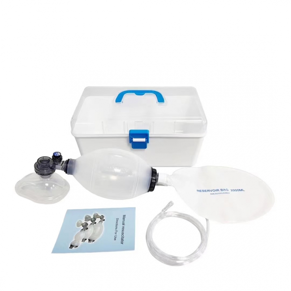 Ambu Spur II Disposable Resuscitator, Adult BVM (Bag-Valve-Mask)